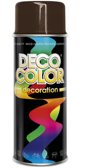 SPRAY DECO 400ml BRĄZ R8017 CZEKOLADA
