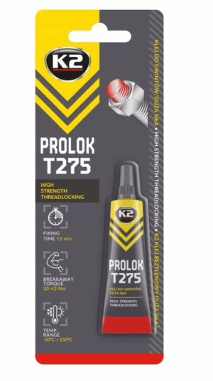 ŚRODEK DO ZABEZP. GWINTÓW 6ml CZERWONY K2 tubka