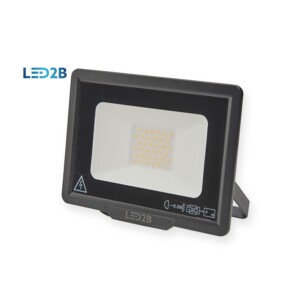 Oprawa LED MH 30W CZARNA barwa ZIMNOBIAŁA LED2B