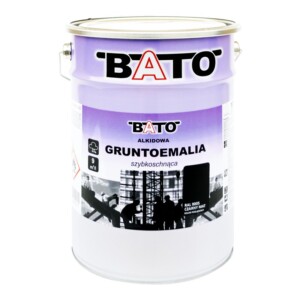BATO-ALKIDOWA CZARNA PÓŁMAT 5L