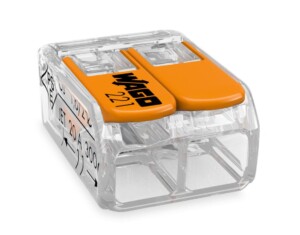 ZŁĄCZKA INSTALACYJNA 2-zaciskowa 0,14-4mm (221-412)