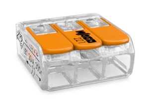 ZŁĄCZKA INSTALACYJNA 3-zaciskowa 0,14-4mm (221-413)