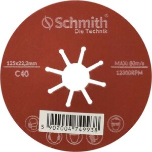 SCHMITH-Ściernica karb. 125mm P40