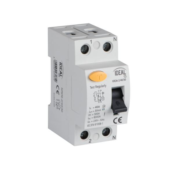 WYŁĄCZNIK RÓŻNIC. KANLUX KRD6-2/40/30 23181 IDEAL