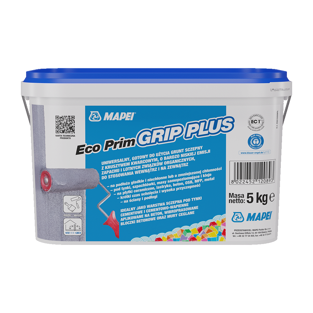 GRUNT SZCZEPNY MAPEI ECO PRIM GRIP PLUS 5KG