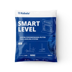 KUBALA-SMART LEVEL KLIPSY 1mm 100szt/OP DO SYS. POZIOM. PŁYTEK
