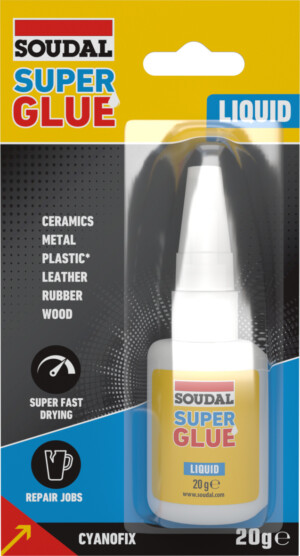 SOUDAL-KLEJ CYANOFIX 20g SUPER GLUE