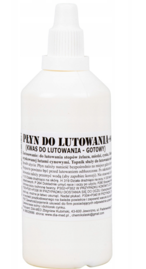 PŁYN DO LUTOWANIA 100ml KWAS