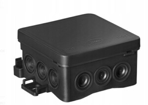 PUSZKA HERM. 75*40*75 NT NS5 CZARNA IP54