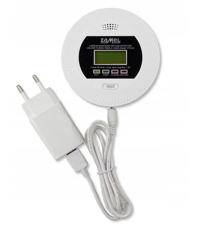 CZUJNIK CZADU I GAZU CTG-02 2W1 - obrazek 2