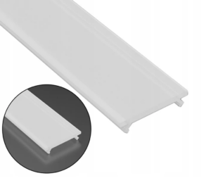 LED-KLOSZ DO PROFILU ECO BASIC MLECZNY 2,02M WCISKANY Z GORY