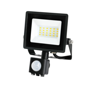 NAŚWIETL. LED Z CZ. RUCHU 20W/6500K CZARNY