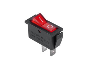 PRZEŁĄCZNIK 0-1 /15A 250V z podświetleniem (RS-101-3B)