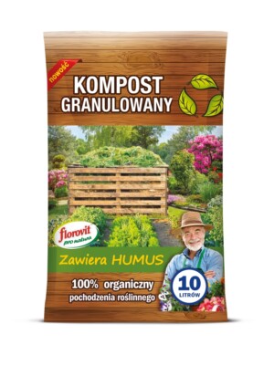 FLOROVIT PRO NATURA KOMPOST GRANULOWANY 10L