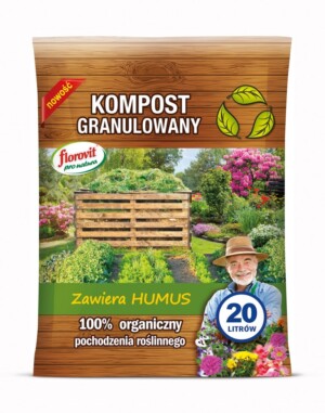 FLOROVIT PRO NATURA KOMPOST GRANULOWANY 20L