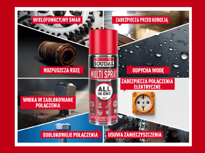 SOUDAL-MULTI SPRAY 400ml - obrazek 2