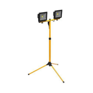 SCHMITH-NAŚWIETL. LED 2x50W NA STATYWIE Czarno-Czerwony (Barwa 3w1)