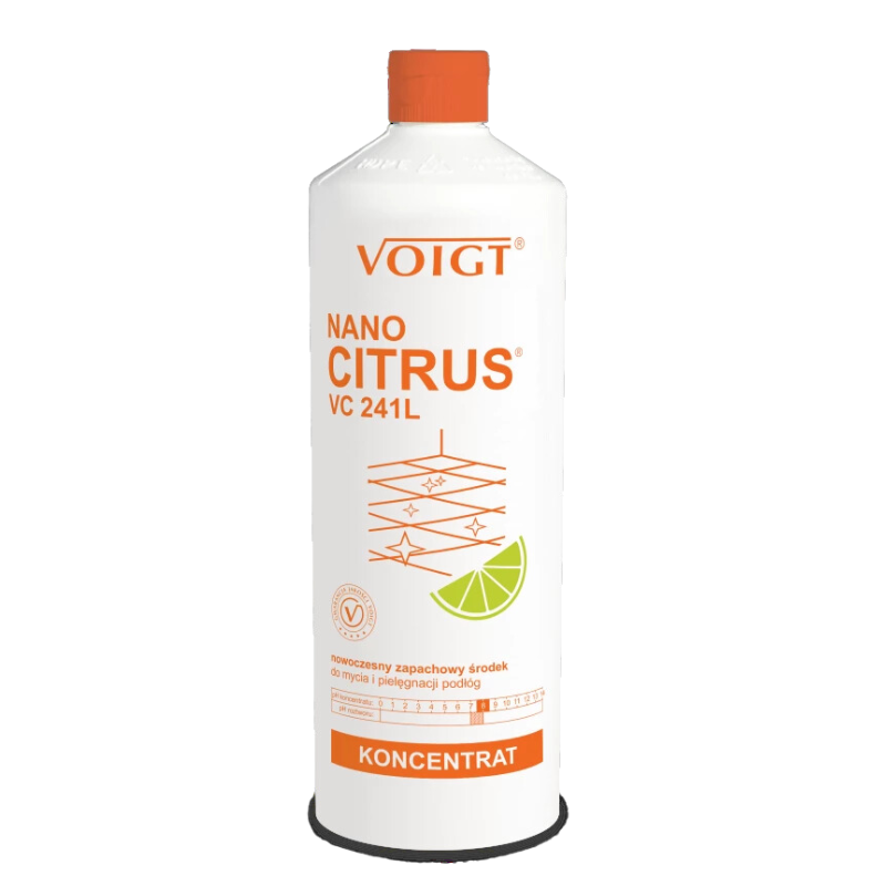 VOIGT NANO CITRUS 1L (VC241) Środek do mycia podłóg i powierzchni wodoodpornych
