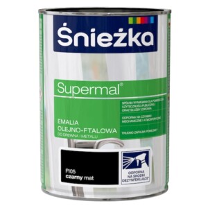 EMALIA SUPERMAL 0,8L CZARNY MAT