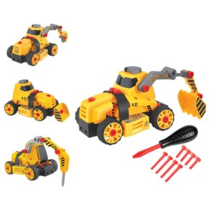 GD041 KOPARKA 4w1 DLA DZIECI