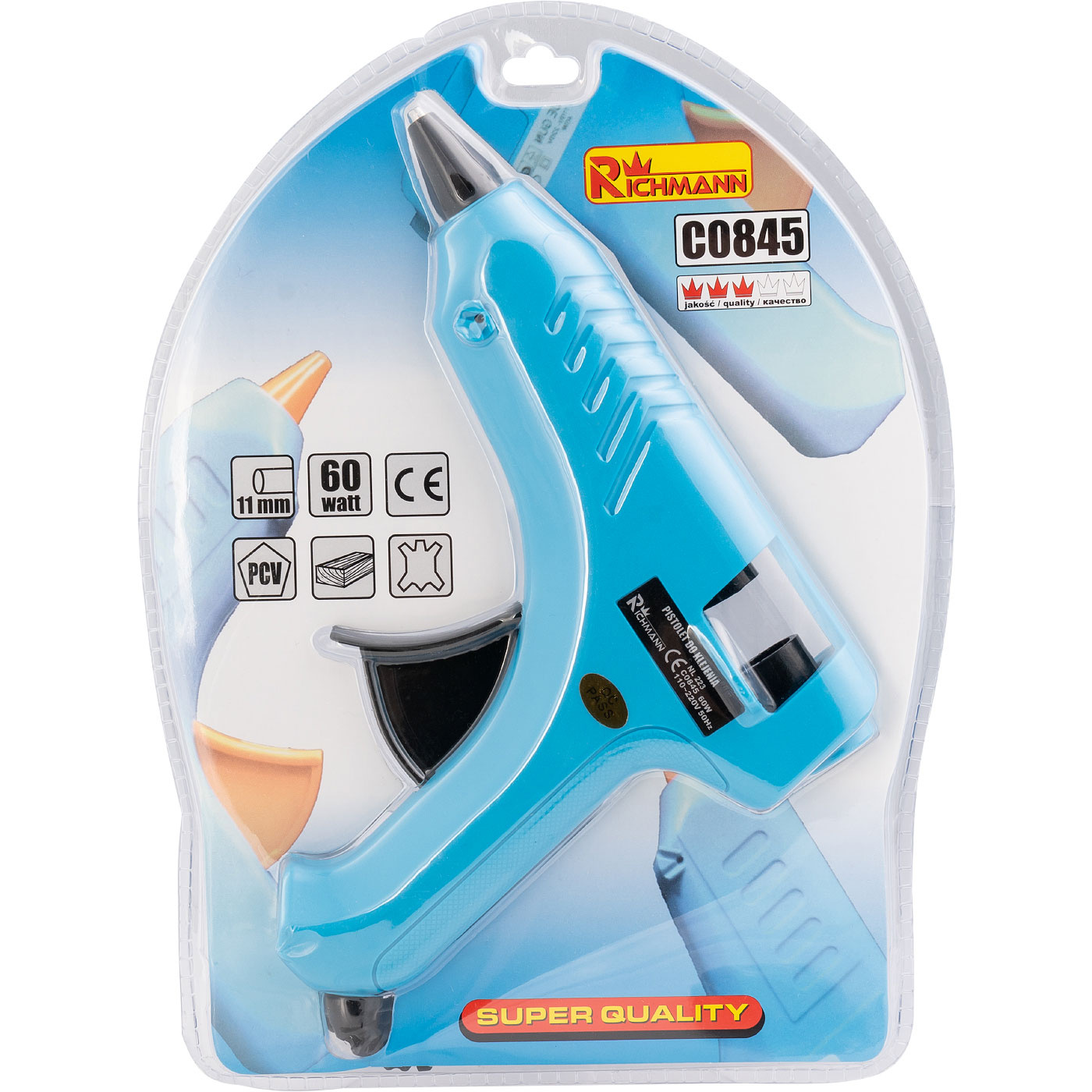 PISTOLET DO KLEJU 60W (C0845) CD - obrazek 2