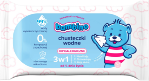 BAMBINO Chusteczki 57szt Bezzapachowe