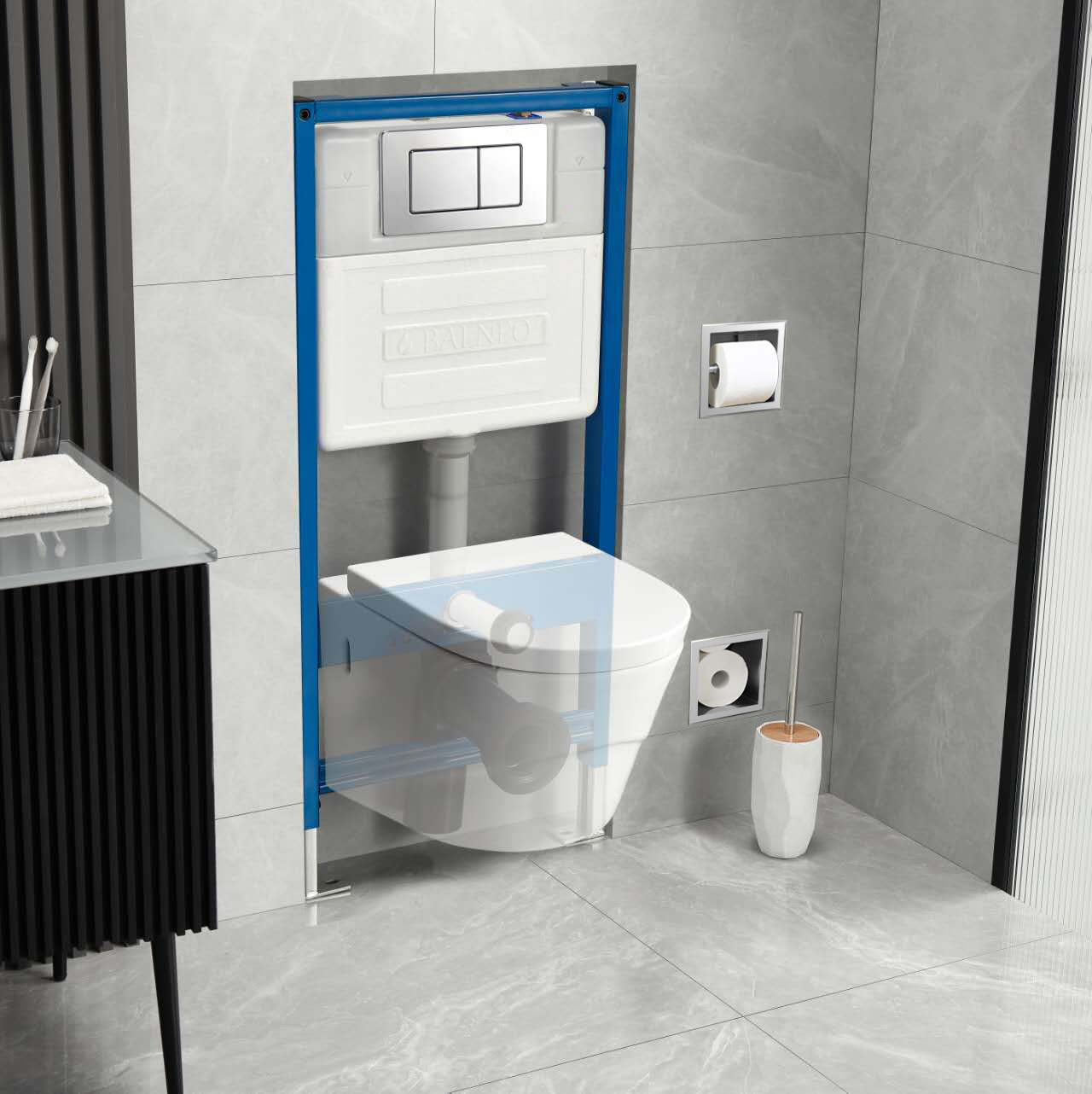 BALNEO Stelaż WC FIX-FRAME ST - obrazek 6