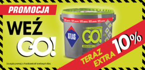 ATLAS GO 25KG (wiadro) Polimerowa gładź szpachlowa