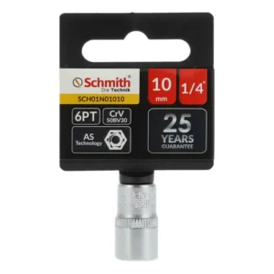 SCHMITH-KLUCZ NASAD. SZEŚC. 1/4"  10 MM CRV