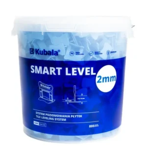 KUBALA-SMART LEVEL 800 KLIPSÓW 2mm +WIADRO 20L
