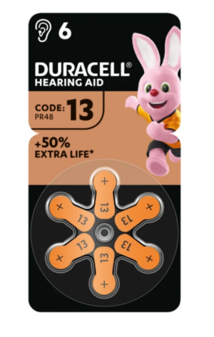 BATERIA DURACELL HA13 1,4V P6 (6szt)