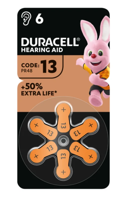BATERIA DURACELL HA13 1,4V P6 (6szt)
