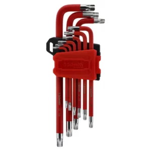 SCHMITH-KOMPL. KL. TORX DŁUGICH 9szt (S2 RED)