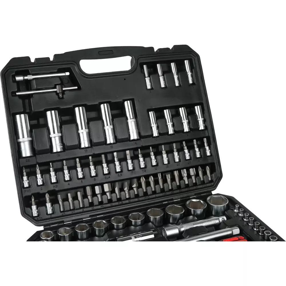 SCHMITH-ZESTAW NARZĘDZI 1/4" 1/2" 110cz. - obrazek 2