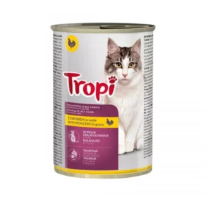 TROPI-KARMA DLA KOTA DRÓB 415g PUSZKA