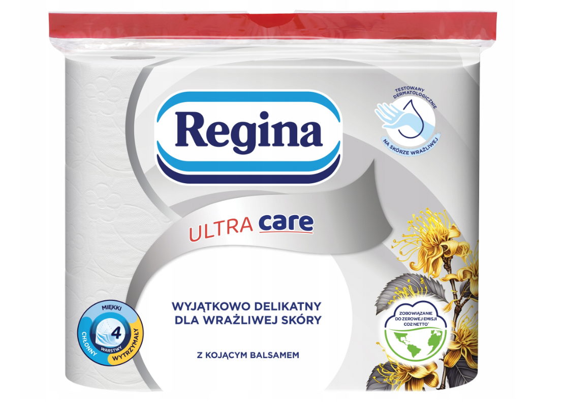 PAPIER TOAL. REGINA 9szt ULTRA CARE 4-war.