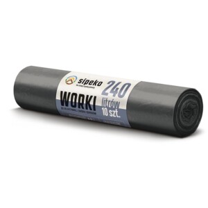 WORKI NA ŚMIECI 240L /10szt GRUZ
