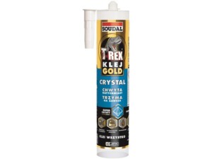 SOUDAL-KLEJ T-REX GOLD CRYSTAL bezbarwny 290ml (MAMUT)
