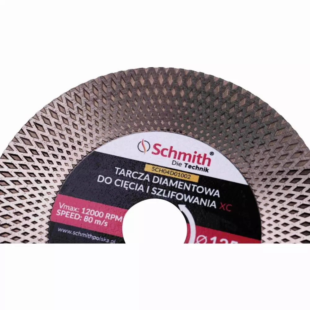 SCHMITH-TARCZ DIAM. XC 125x22,23 25mm - obrazek 2