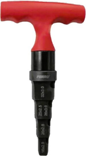 KALIBRATOR DO RUR 16-32mm z grzechotką FERRO