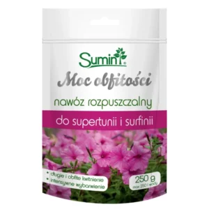 NAWÓZ-SUMIN SURFINIA I SUPERTUNIA ROZP. 250g MOC OBFITOŚCI