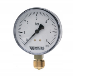 MANOMETR WATTS 0-6 BAR 1/4" BOCZNY M-63mm