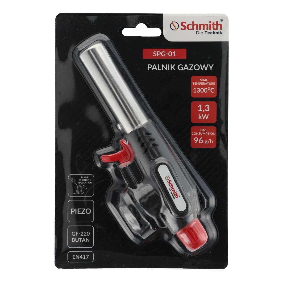 SCHMITH-PALNIK GAZOWY na kartusze 220g - obrazek 2