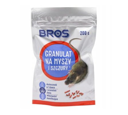 BROS-GRANULAT NA MYSZY I SZCZURY 200g