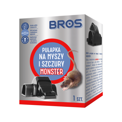 BROS-PUŁAPKA MONSTER NA MYSZY I SZCZURY