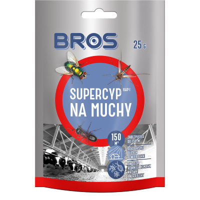 BROS-SUPERCYP 6WP 25g PREP.DO OPRYSKU NA MUCHY