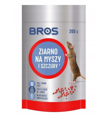 BROS-ZIARNO NA MYSZY I SZCZURY 200g