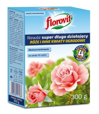 NAWÓZ-FLOROVIT DO RÓŻ 4KG długodziałający