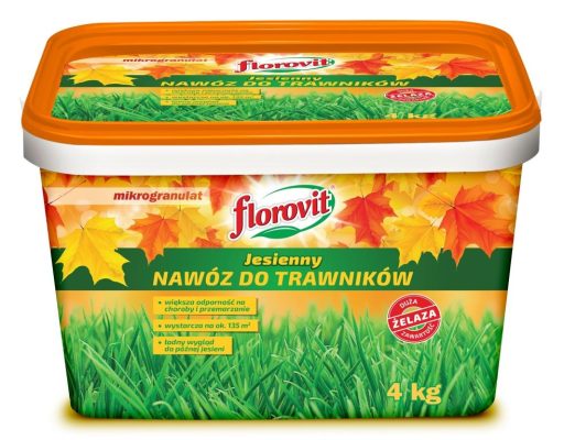 NAWÓZ-FLOROVIT TRAW. JESIENNY 4KG WIADRO